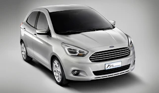Ford Ka hatchback 2013 front quarter static