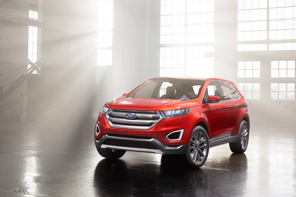Ford Edge concept front three quarter