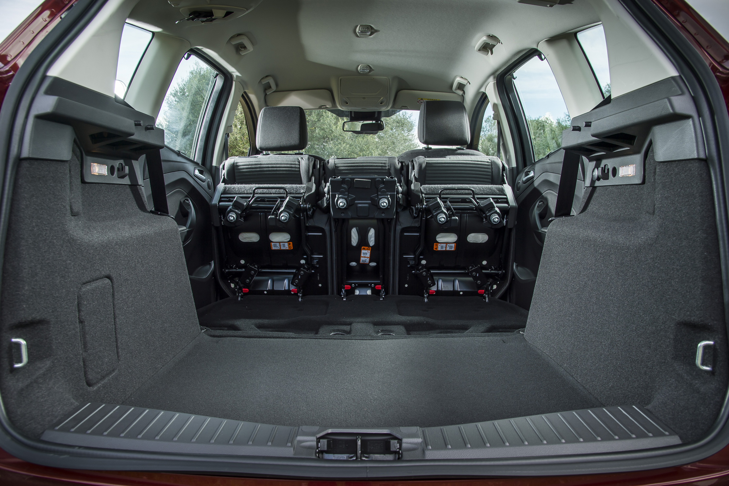 For even more space, you can also remove the rear seats, but they are quite heavy