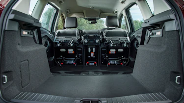 For even more space, you can also remove the rear seats, but they are quite heavy