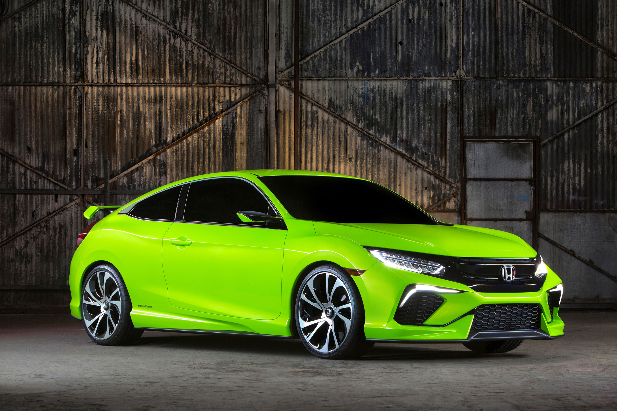 A broad range of colours will be available on the new Honda Civic