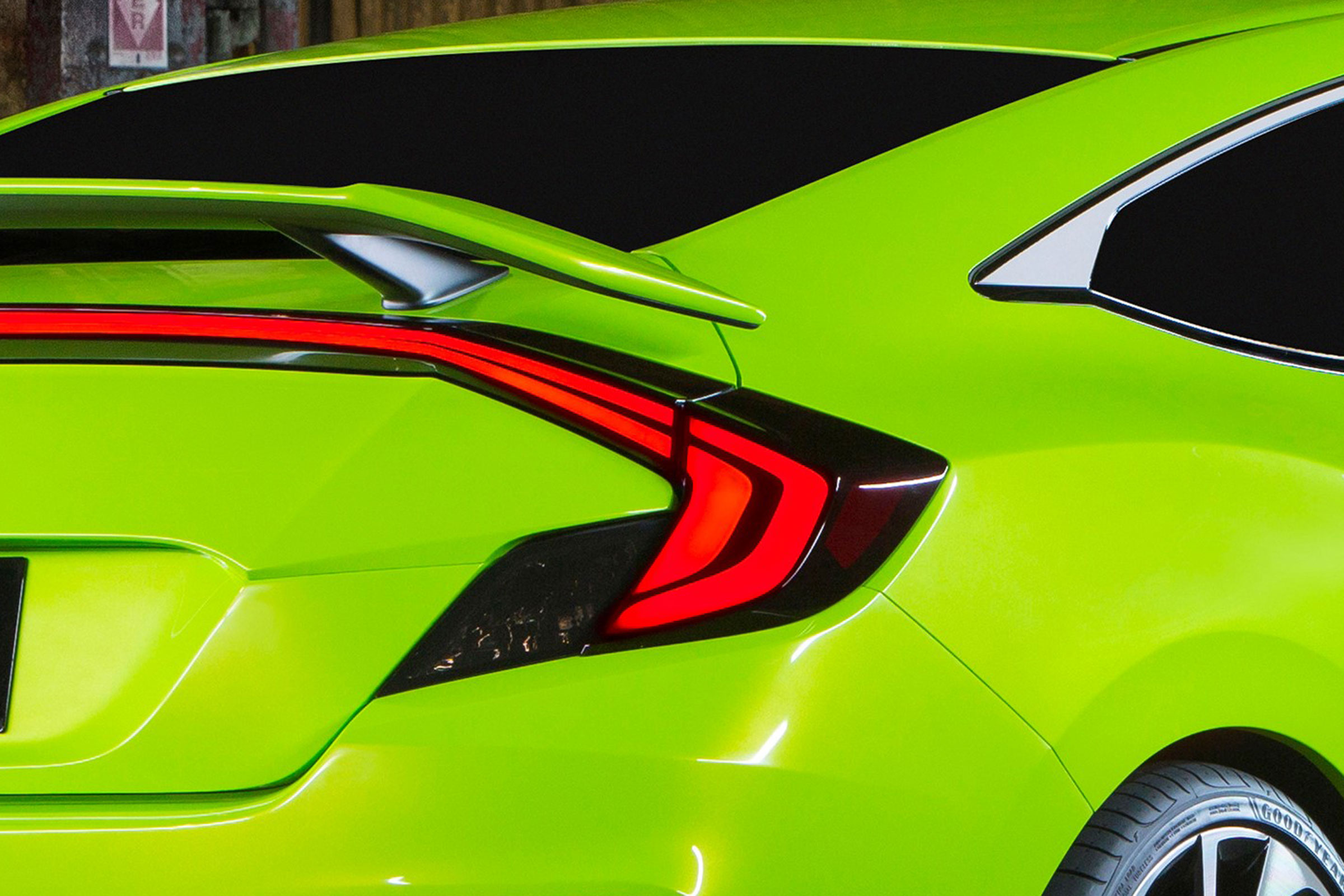 Instant recognition was very much the aim behind the new Honda Civic coupe concept's design