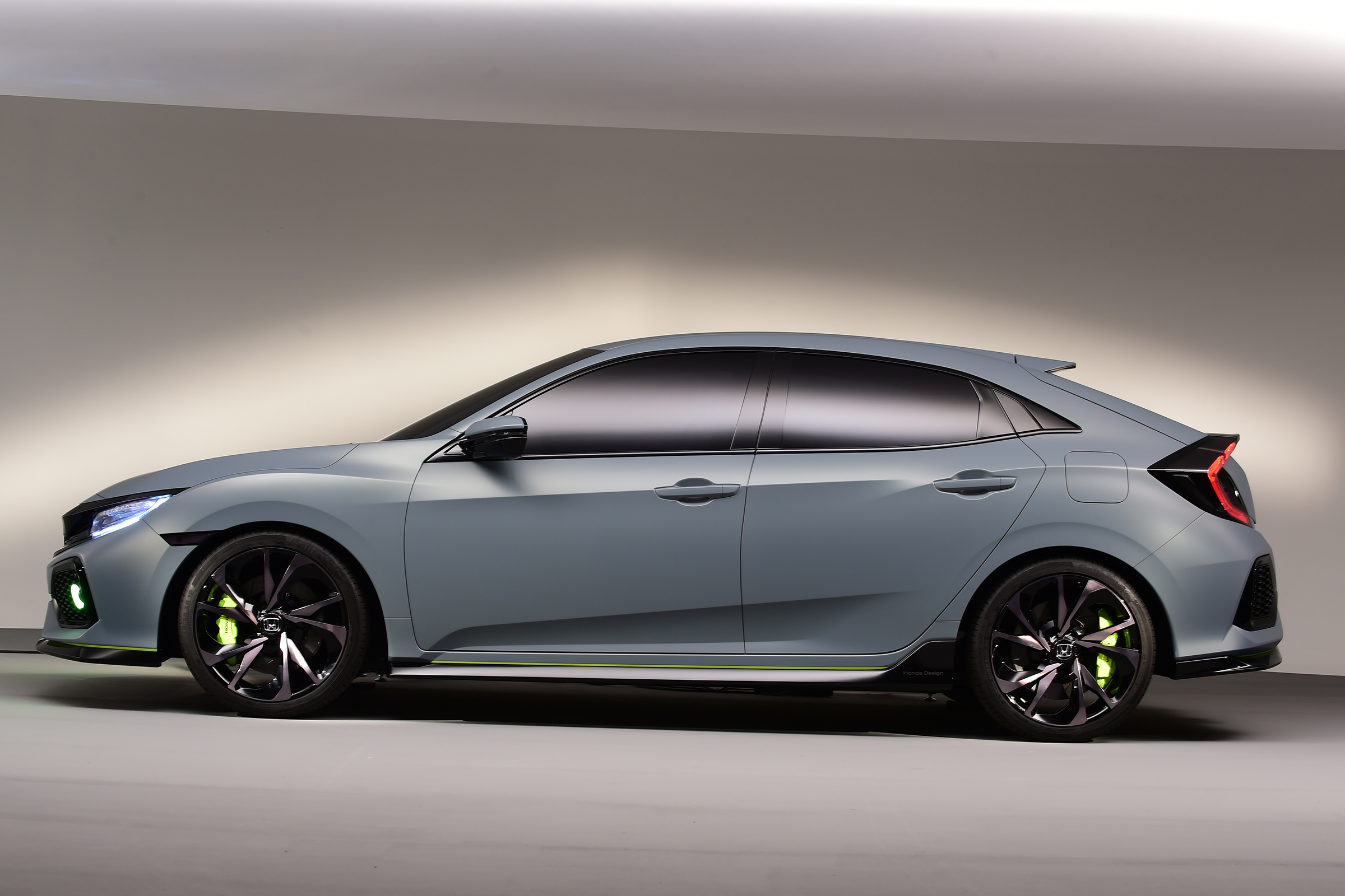 Honda gave the new Civic an athletic profile 
