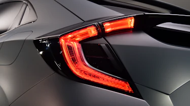 'C-shaped' rear illumination is a key visual feature of the new Honda Civic
