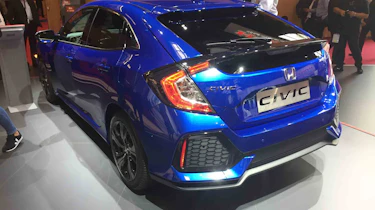 The aggressive style of the new Honda Civic is highly distinctive
