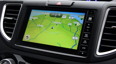 The sat nav doesn't help in this regard, because it's an aftermarket system which looks rather dated