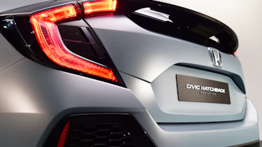 The new Honda Civic aims to be as readily identifiable at night as in daylight.