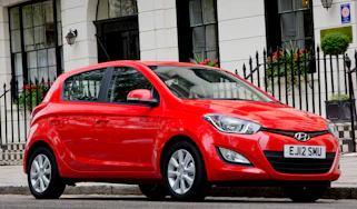 Hyundai i20 five-door 2013 front quarter