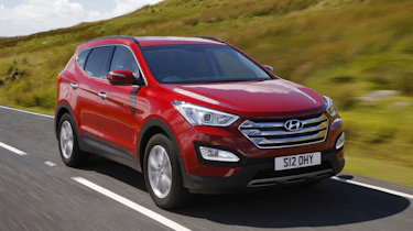 The size of the Santa Fe means it can lean in corners, but it remains stable and comfortable
