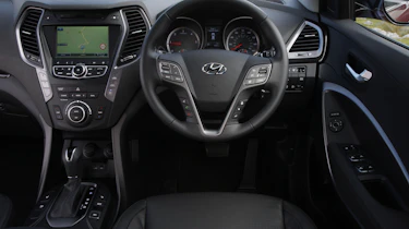 The dashboard is nice enough, but it's easy to spot some scratchy plastics around the cabin