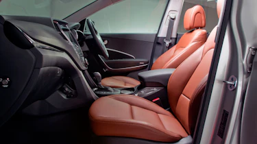 Leather seats are a standard feature too, with several shades to choose from