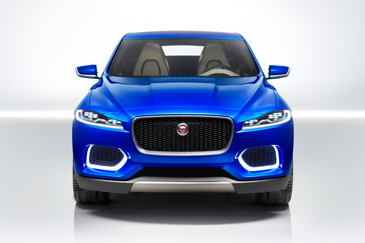 Jaguar C-X17 4x4 concept 2013 front on