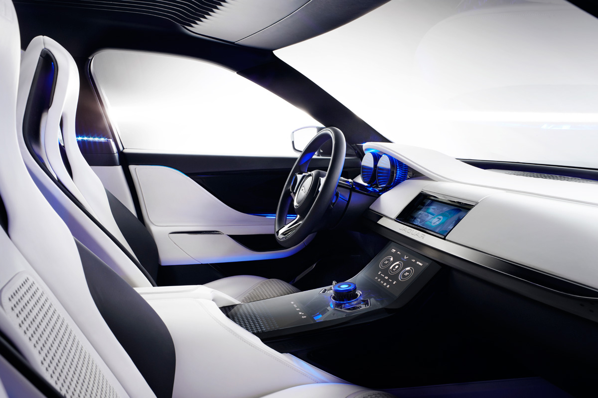 Jaguar C-X17 4x4 concept 2013 interior front