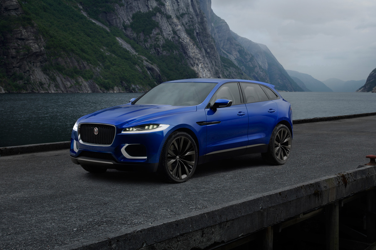Jaguar C-X17 4x4 concept 2013 jetty
