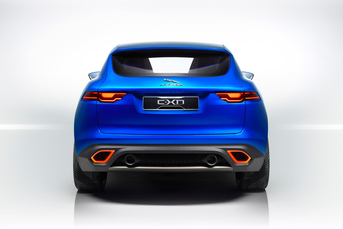 Jaguar C-X17 4x4 concept 2013 rear on
