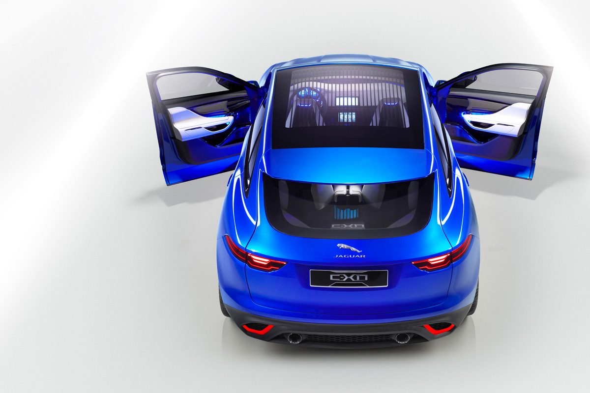 Jaguar C-X17 4x4 concept 2013 rear top