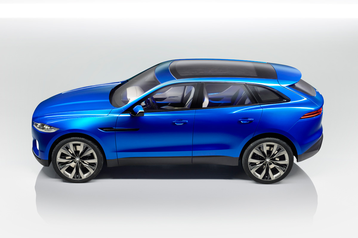 Jaguar C-X17 4x4 concept 2013 side