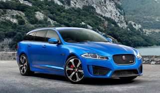 Jaguar XFR-S Sportbrake front static