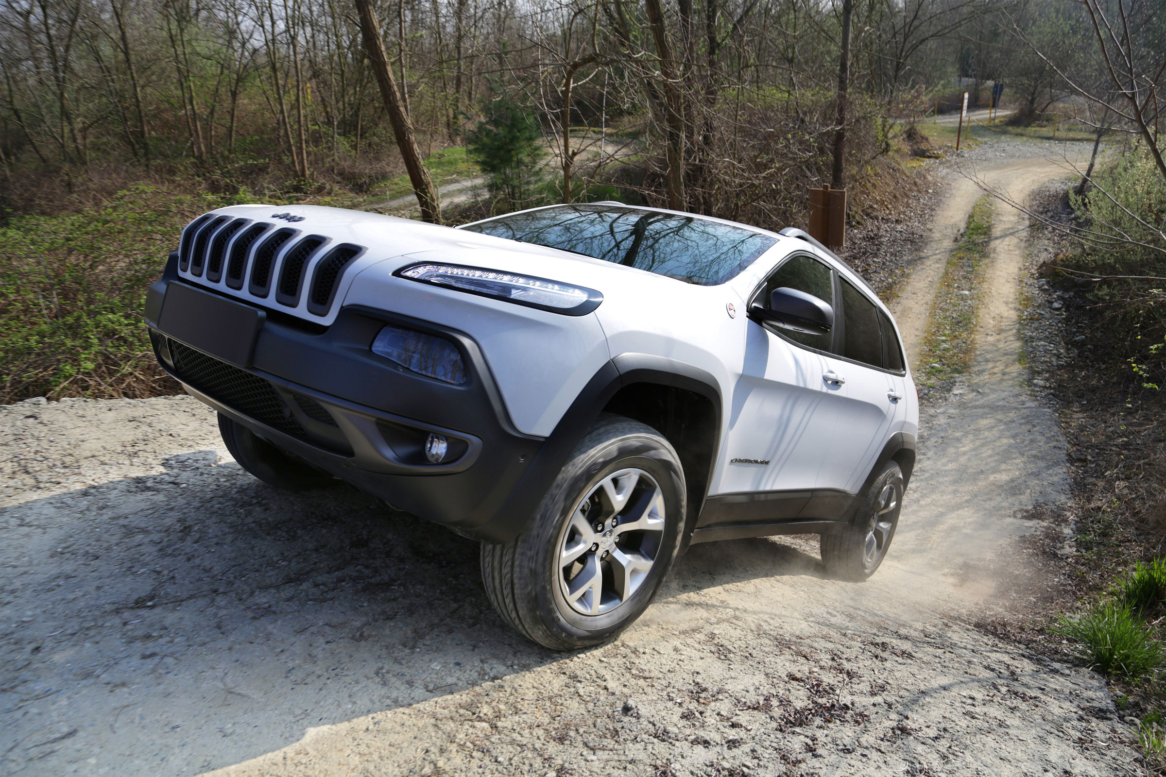 The Cherokee lives up to Jeep's heritage, with the Land Rover Discovery Sport the only big rival off-road.