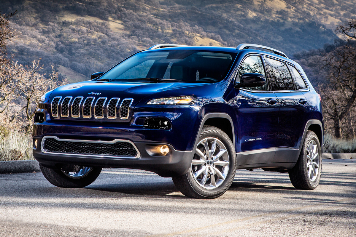 Jeep Cherokee 2014 front quarter