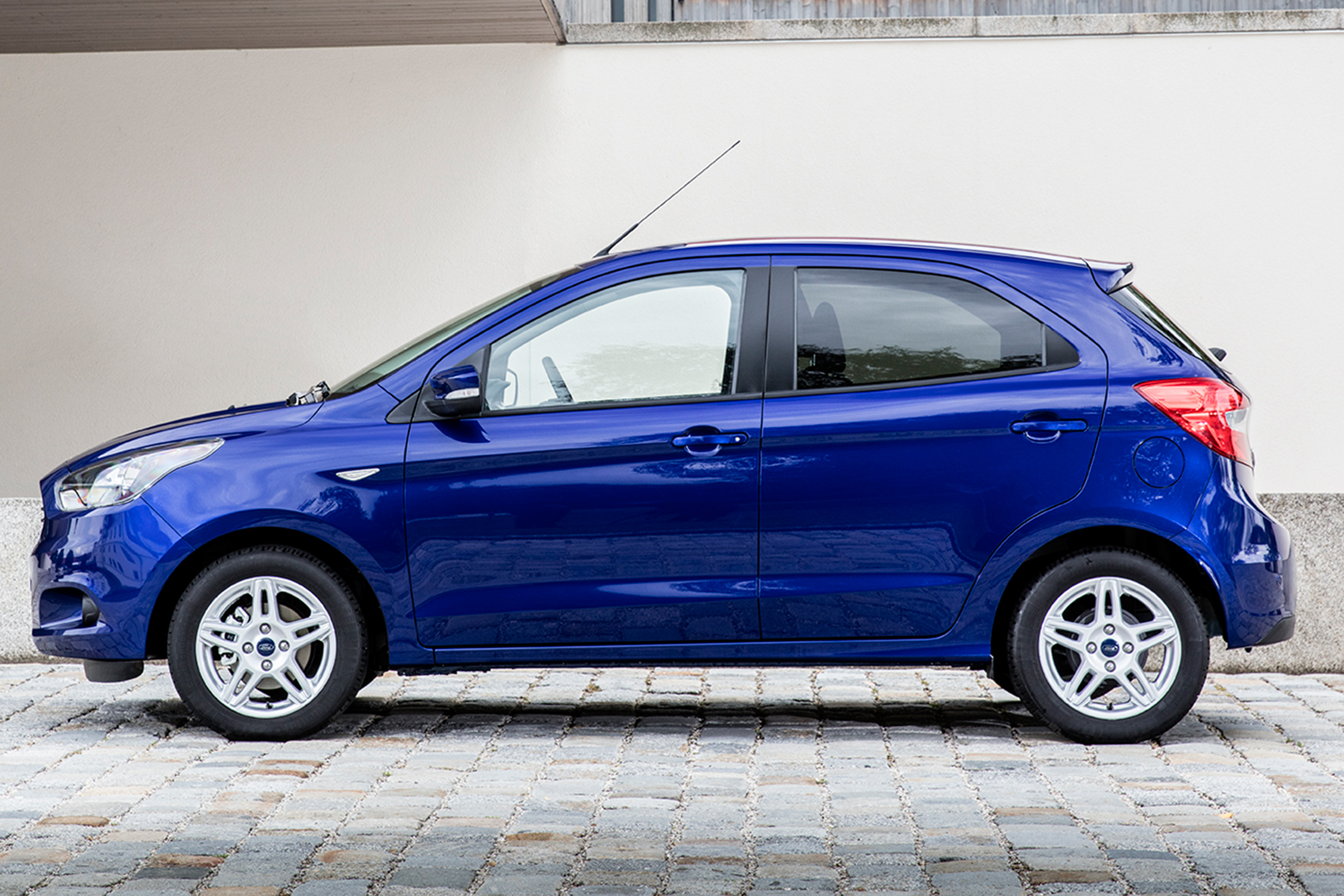 The upright shape means interior space in the Ka+ is impressive