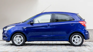 The upright shape means interior space in the Ka+ is impressive