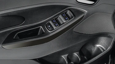 Interior quality is reasonable for this class of car, while the overall dashboard design is pretty decent