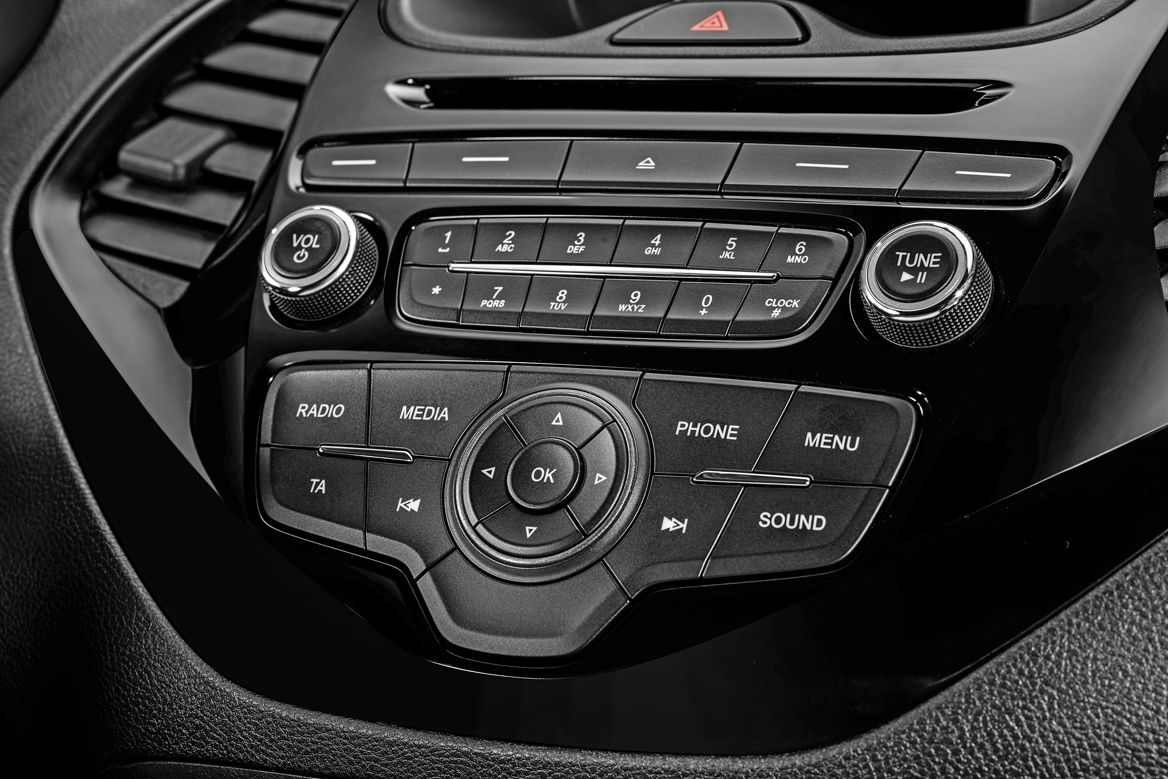 Ford offers its 'MyKey' as an option, which lets parents limit the stereo volume and keep the Ka+'s safety systems active