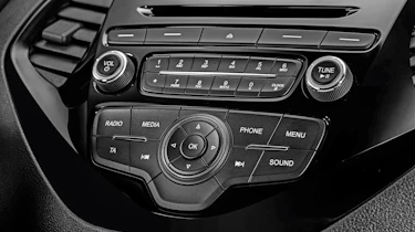 Ford offers its 'MyKey' as an option, which lets parents limit the stereo volume and keep the Ka+'s safety systems active