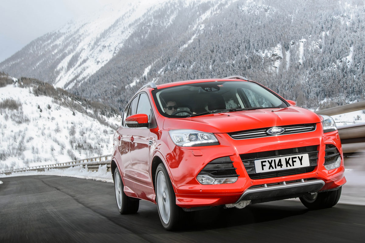 Ford Kuga Titanium X Sport SUV front tracking