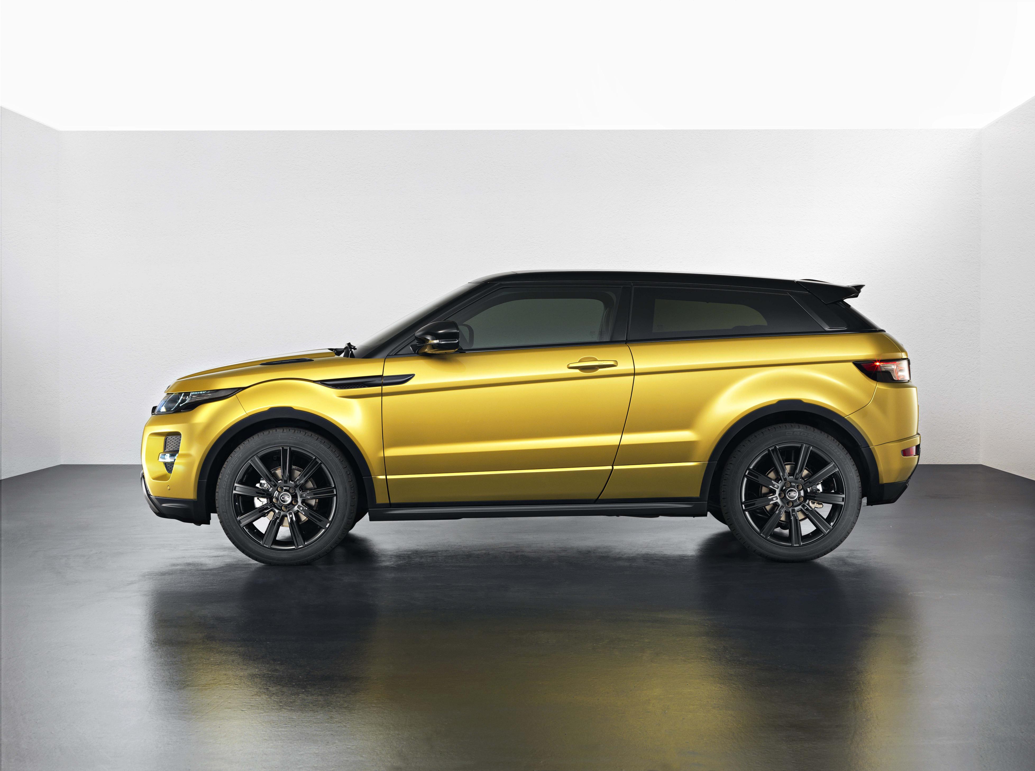 Range Rover Evoque SUV 2013 Limited Edition Sicilian Yellow side
