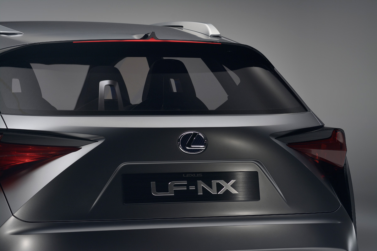 Lexus 4x4 LF-NX concept 2013 badge