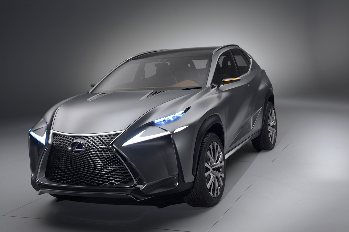 Lexus 4x4 LF-NX concept 2013 front angle