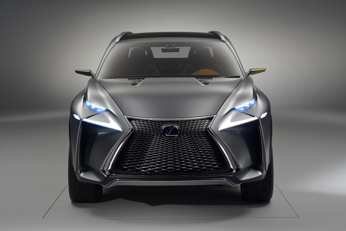 Lexus 4x4 LF-NX concept 2013 front on