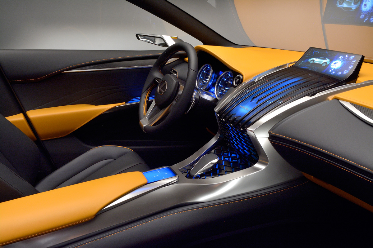 Lexus 4x4 LF-NX concept 2013 interior front