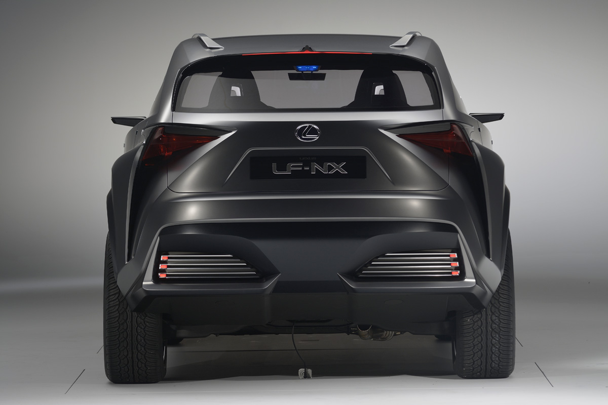Lexus 4x4 LF-NX concept 2013 rear on