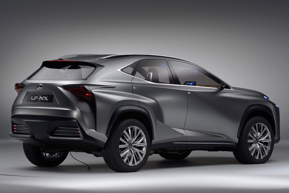 Lexus 4x4 LF-NX concept 2013 rear