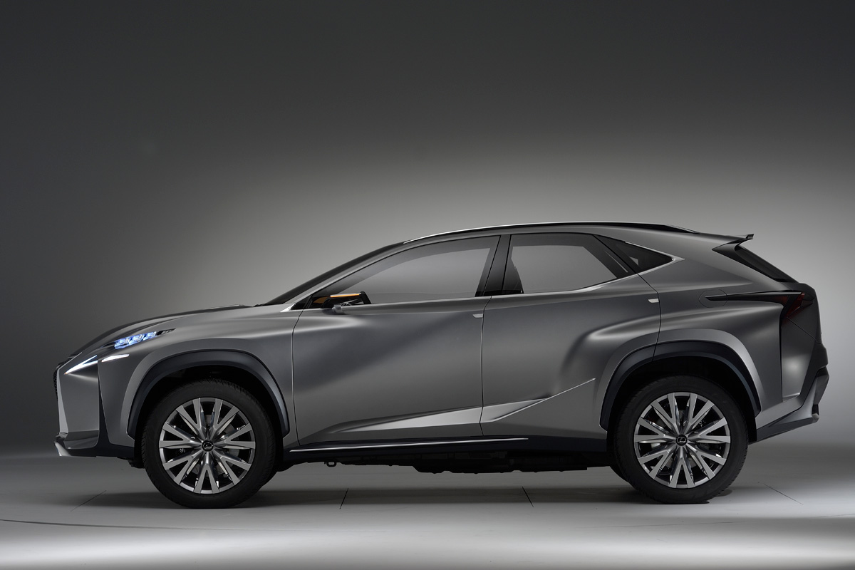 Lexus 4x4 LF-NX concept 2013 side