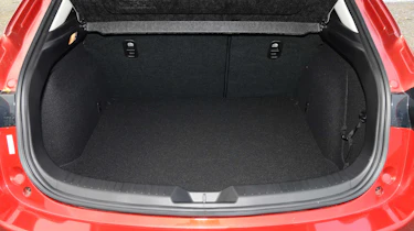 The 350 litre boot has a fairly high loading lip
