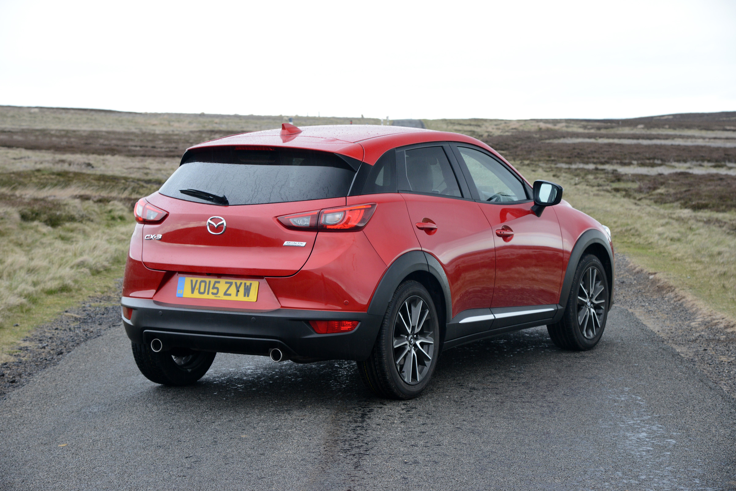 The CX-3 is one of the most sleekly styled compact SUVs on the market