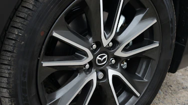 The CX-3 has a slightly firm ride at lower speeds, but isn't uncomfortable