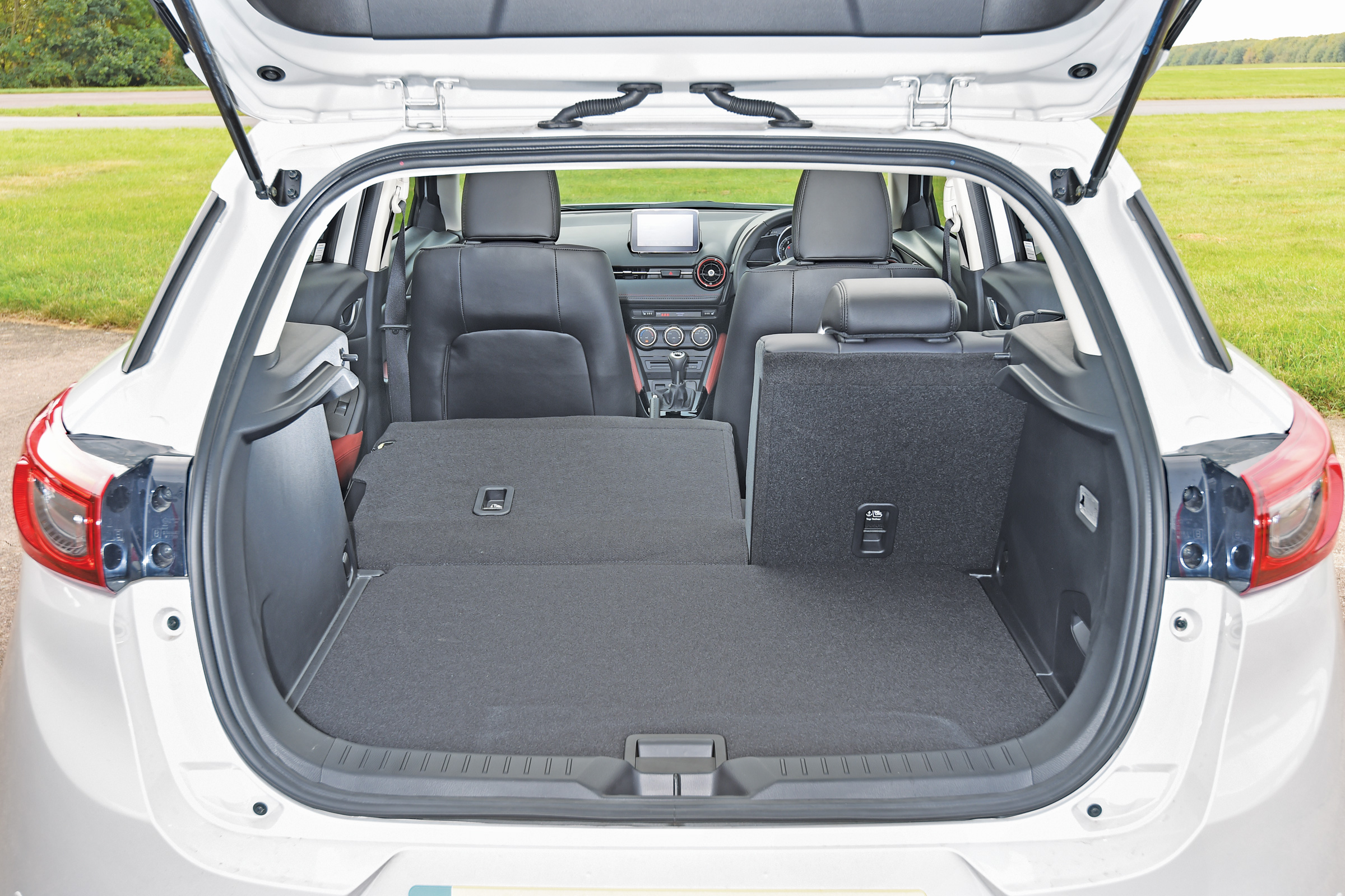 Boot space is the equivalent or greater than rivals in the CX-3's class 