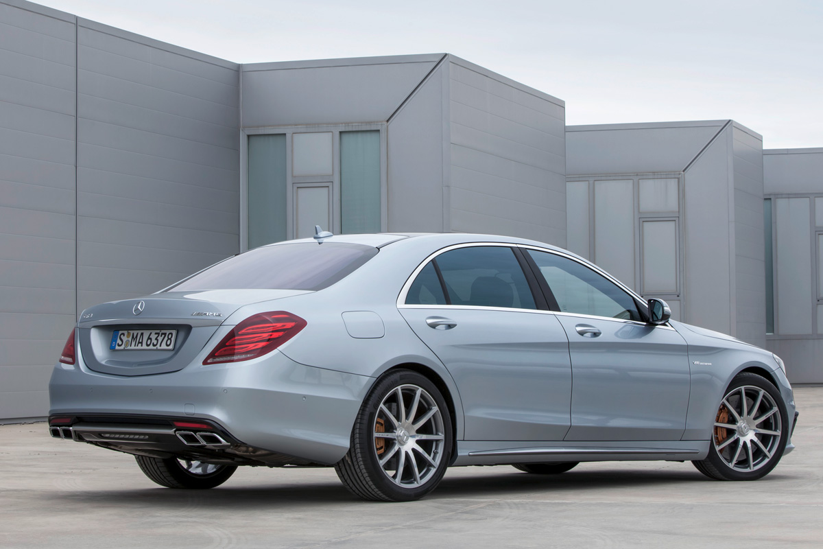 Mercedes S Class S63 AMG 2013 rear