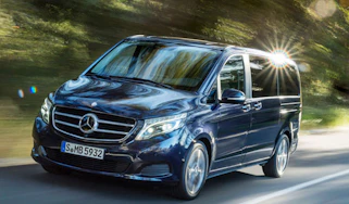 Mercedes V-Class front three quarter