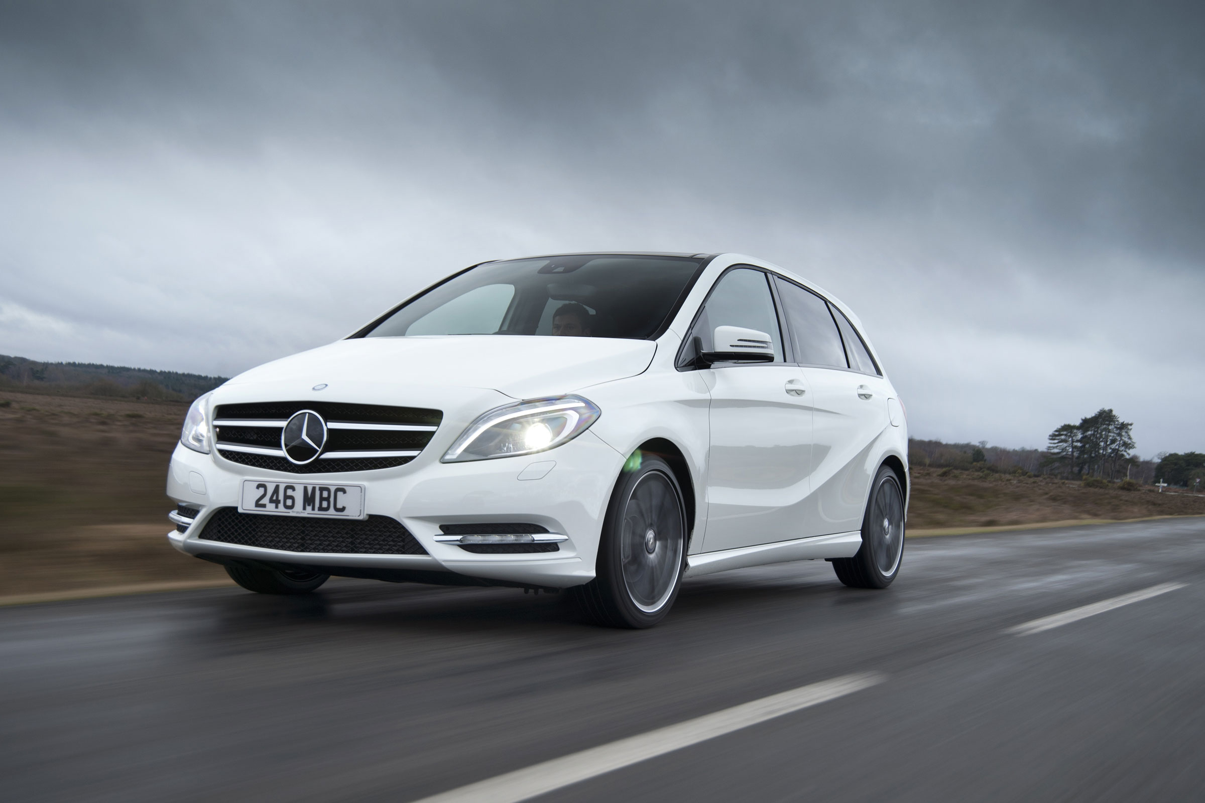AMG Line versions have a sportier look, with unique bumpers, lowered suspension and different wheels