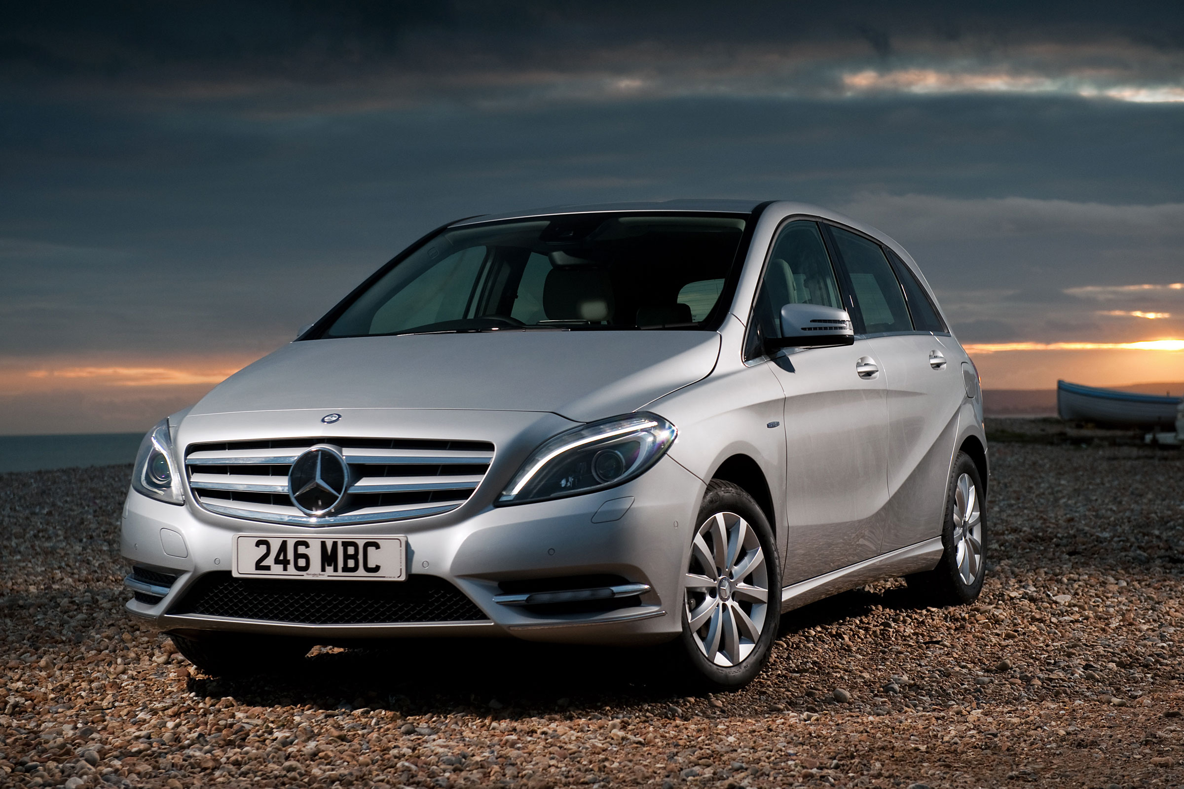 The B-Class is a rival to the BMW 2 Series Active Tourer, Ford C-MAX and Citroen C4 Picasso