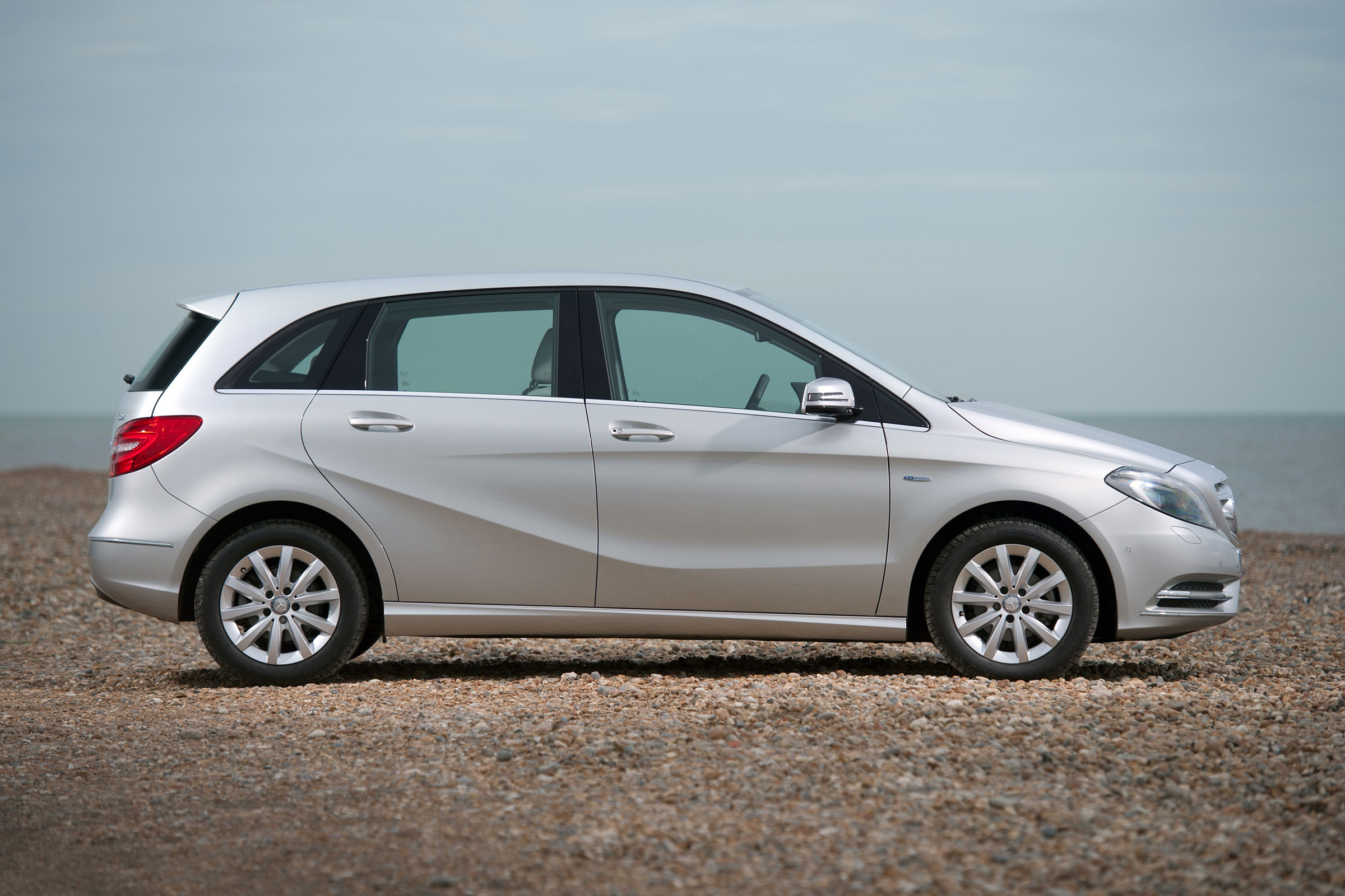 A taller roofline than the A-Class provides impressive rear legroom and headroom