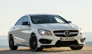 Mercedes CLA 45 AMG 2013 front quarter