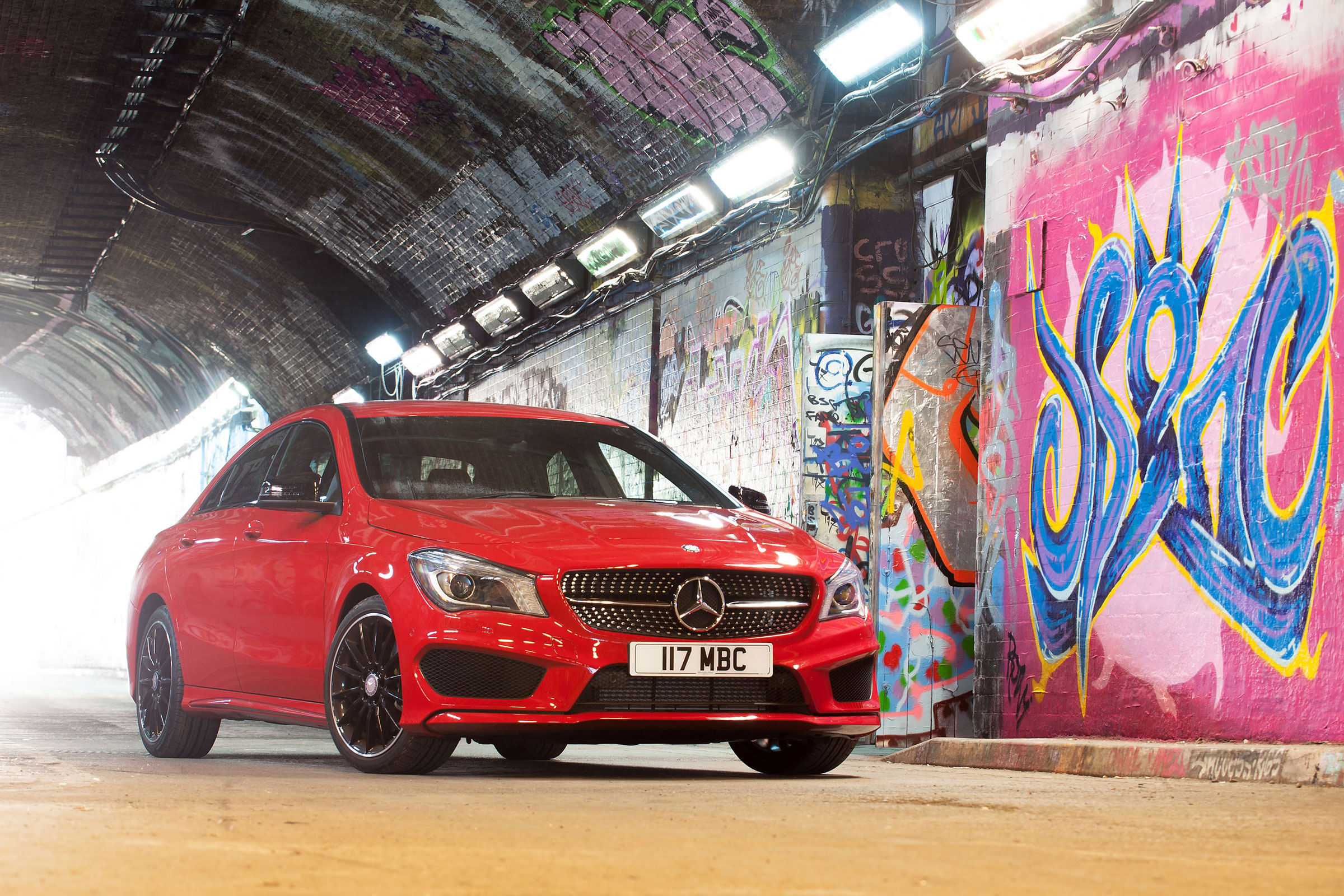 The Mercedes CLA is a stylish 'four-door coupe' based on the A-Class hatchback