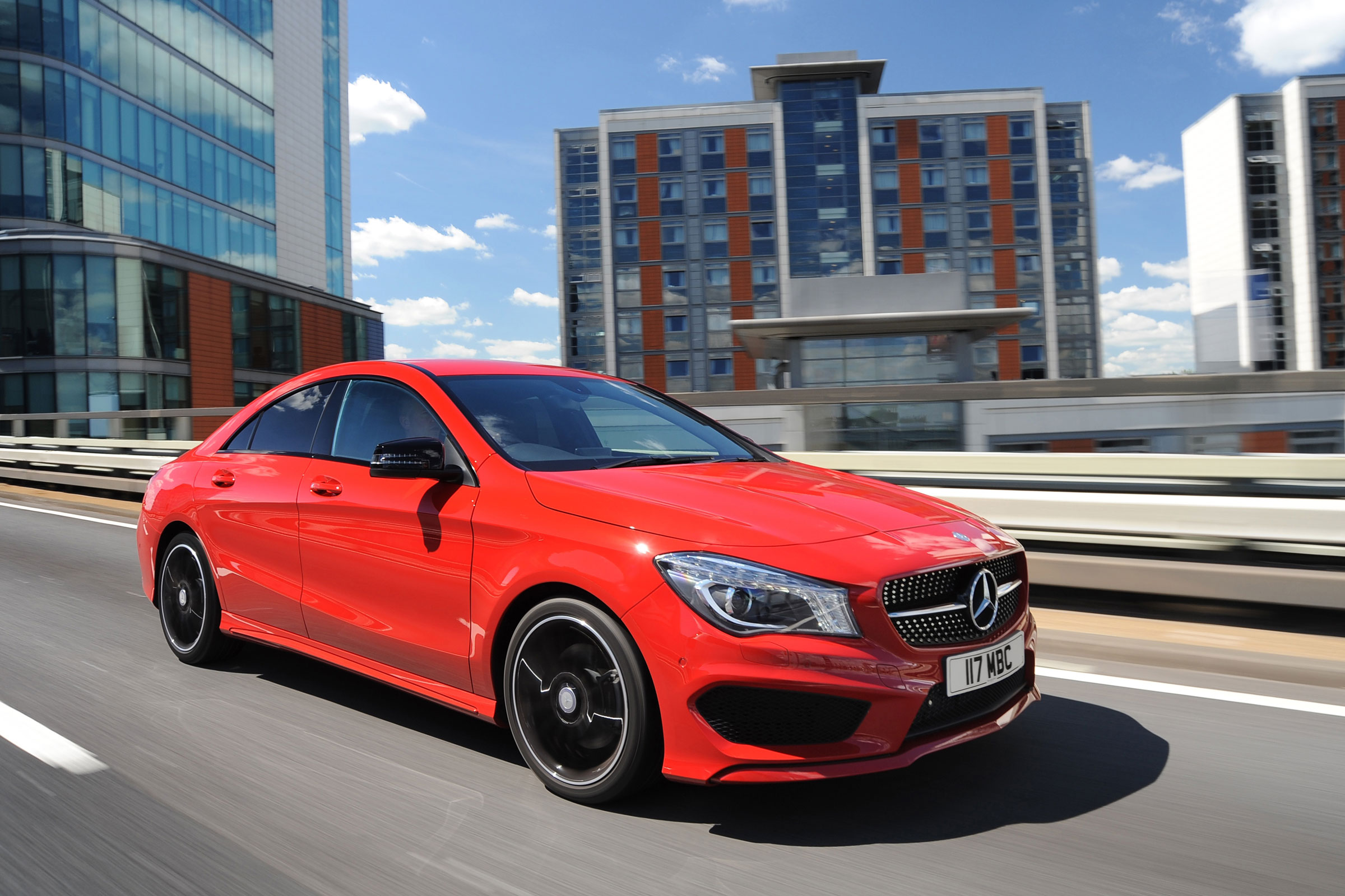 Enthusiasts will be attracted to the CLA 45 AMG high-performance model
